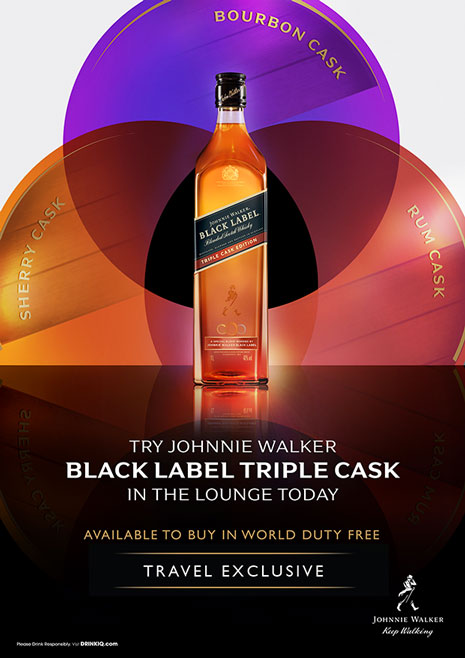 Johnnie Walker Black Label Triple Cask Edition case image by Vega&Winnfield