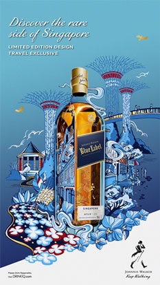 Johnnie Walker Blue Label Cities Edition case image by Vega&Winnfield